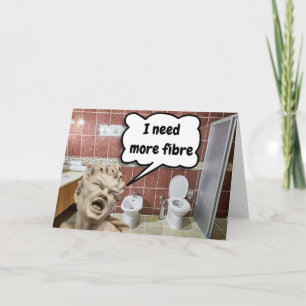 Jag behöver mer fiber. kort