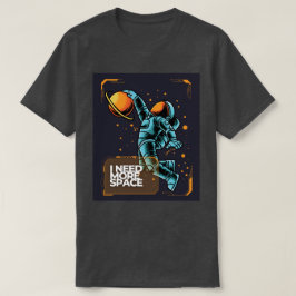 Jag Behöver Mer Rymd Astronaut T-Shirt