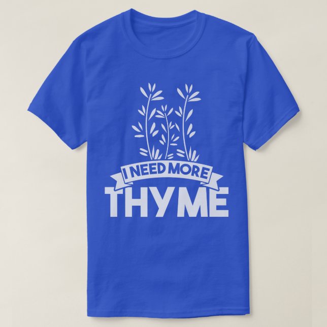 Jag behöver mer tid t shirt (Design framsida)