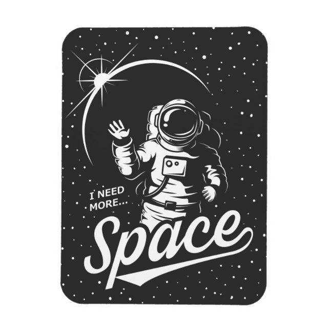 Jag behöver mer utrymme magnet (Vertikal)