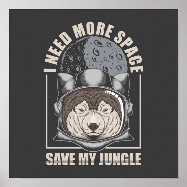 Jag behöver mer utrymme poster (Framsidan)