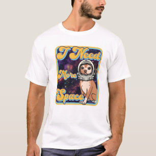 Jag behöver mer utrymme - roligt Retro Chihuahua A T Shirt