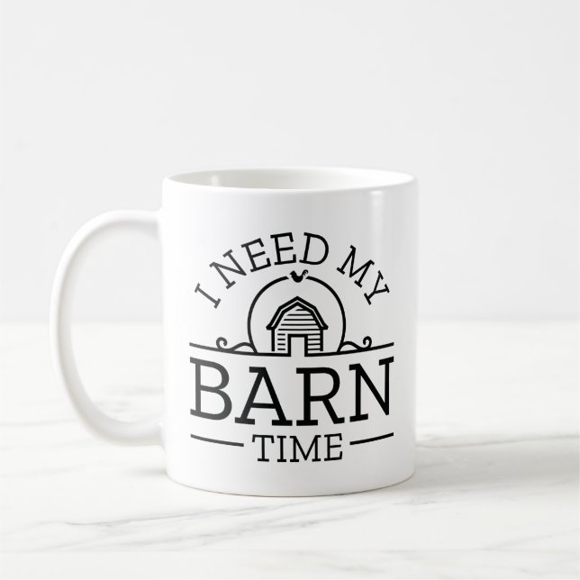 Jag behöver min Barn Time Kaffemugg (Vänster)