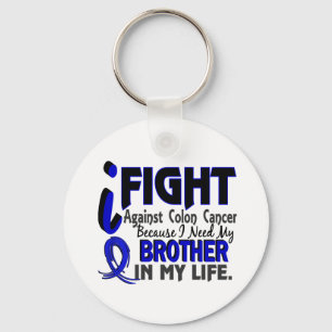 Jag behöver min broderkoloncancer nyckelring