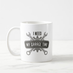 Jag behöver min Garage Time Kaffemugg