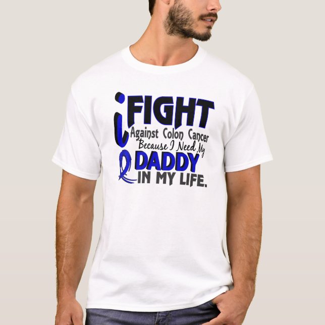 Jag behöver min pappakoloncancer tee shirt (Framsida)