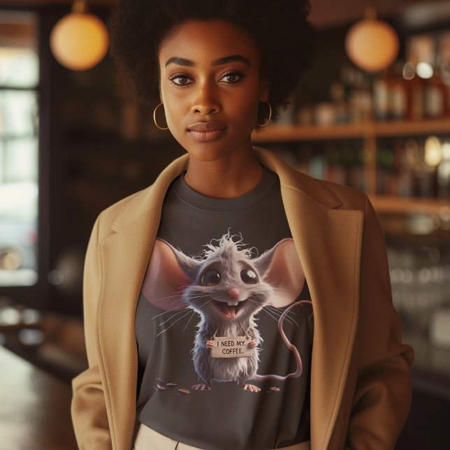 Jag behöver mitt kaffe t shirt (Skapare uppladdad)