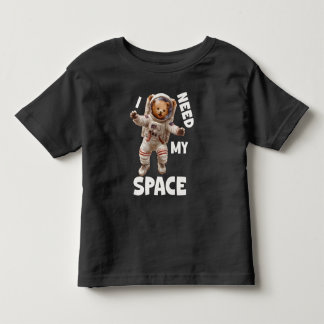 Jag Behöver Mitt Utrymme, Söt Teddybjörn T Shirt