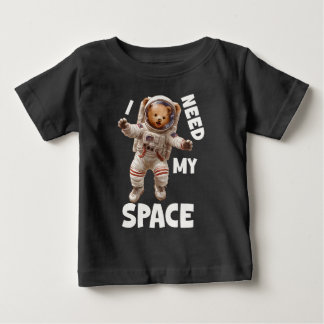 Jag Behöver Mitt Utrymme, Söt Teddybjörn T Shirt