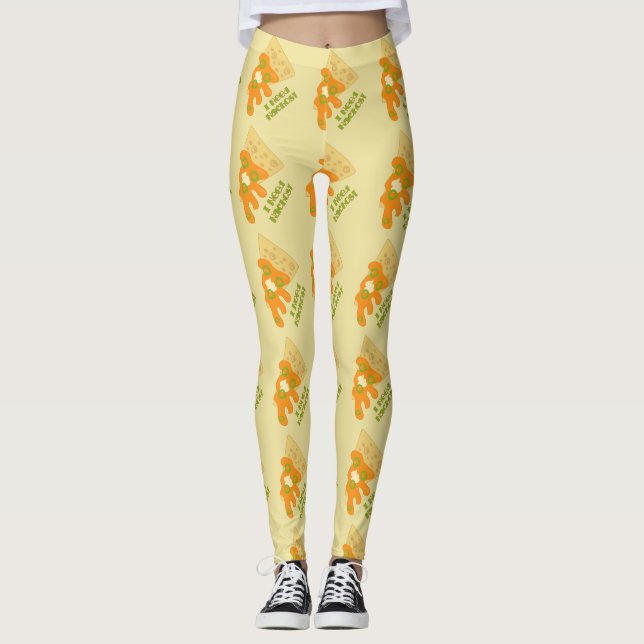 Jag behöver Nachos! Leggings (Framsida)