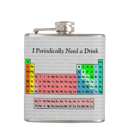 Jag behöver periodvis en drink- 2016 Periodic Bord Fickplunta