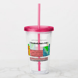 Jag behöver periodvis en dryck-periodisk Bord Take Away Mugg