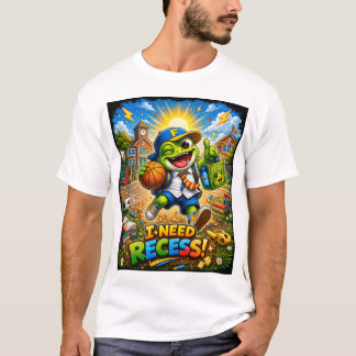 Jag Behöver Rast – Rolig Groda Skoltröja T Shirt