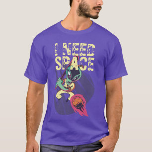 Jag behöver rymden från rymden, Alien Introvert So T Shirt