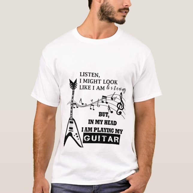 Jag behöver säkert alla dessa gitarrer T-Shirt (Framsida)