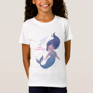 Jag behöver Sjöjungfru av vitaminer i havet T Shirt
