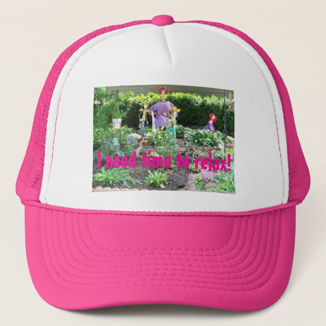 Jag behöver Time att koppla av!!!  Hatt Truckerkeps (Framsida)