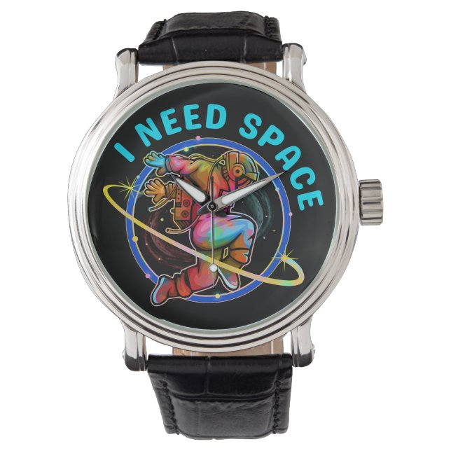 JAG BEHÖVER UTRYMME  ARMBANDSUR (Framsida)