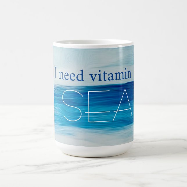 Jag behöver vitamin SEA Mugg (Center)