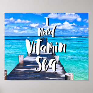 Jag behöver vitaminhav poster