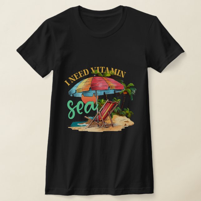 Jag behöver vitaminhav t shirt (Laydown)