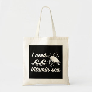 Jag behöver vitaminhavssköldpadda tygkasse