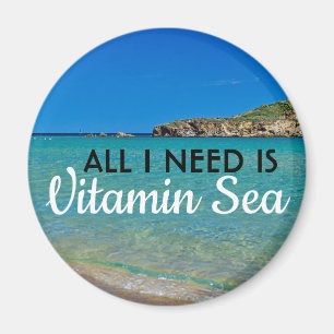 Jag behöver vitaminhavssköldpaddor på stranden vat magnet