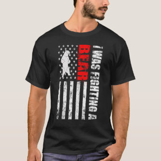 Jag Bekämpade En Björn Snart Bättre Skada Sverige T Shirt