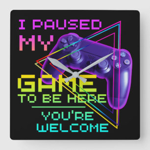 JAG BEKLAGADE MIN GAME ATT VARA HÄR, DU ÄR VÄLKOMM FYRKANTIG KLOCKA