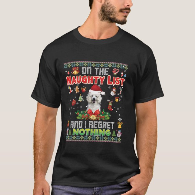 Jag beklagar att inget Pudel gör T Shirt (Framsida)