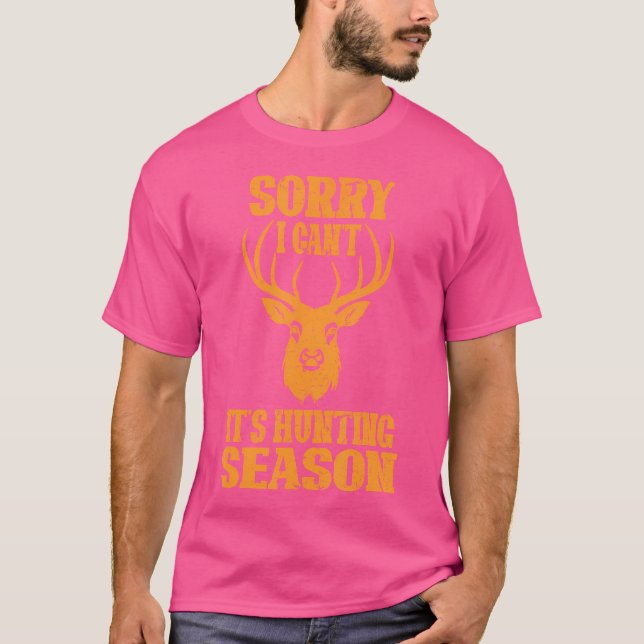 Jag beklagar att jag inte kan dess Hjort Season Fu T Shirt (Framsida)