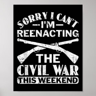 Jag beklagar att jag inte kan reagera på civil Kri Poster