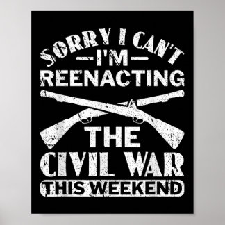 Jag beklagar att jag inte kan reagera på civil Kri Poster