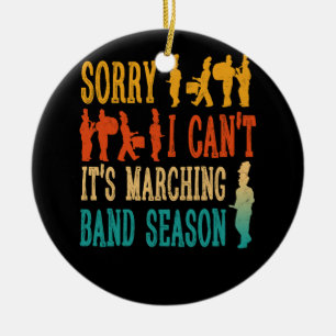 Jag beklagar att jag inte kan ta hand om Marching Julgransprydnad Keramik