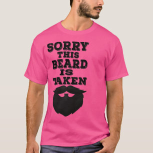 Jag beklagar att skägget tas för lustiga citatteck t shirt
