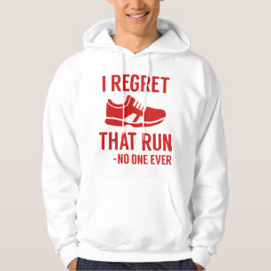 Jag beklagar att Springa Hoodie