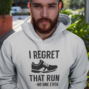 Jag beklagar att Springa Hoodie