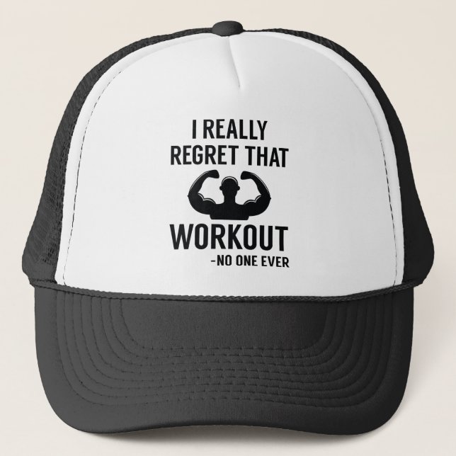 Jag beklagar den där workout som jag Verkligen Keps (Framsida)