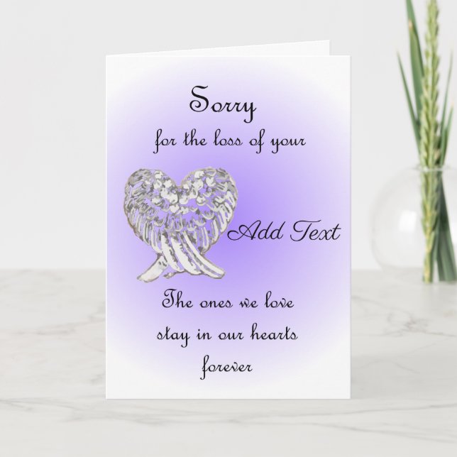 Jag beklagar förlusten av kort (Framsida)