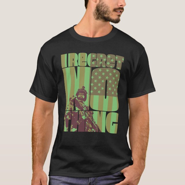 Jag beklagar ingenting 1 t shirt (Framsida)