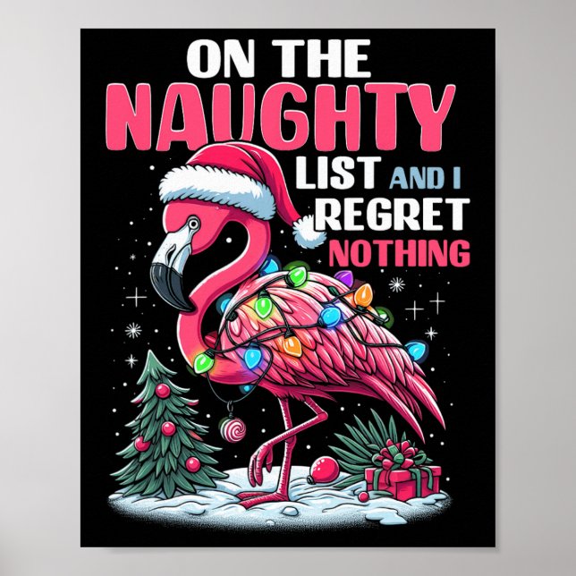 Jag beklagar ingenting i Flamingo. Poster (Framsidan)
