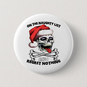 Jag beklagar ingenting i Santa Sku. Knapp