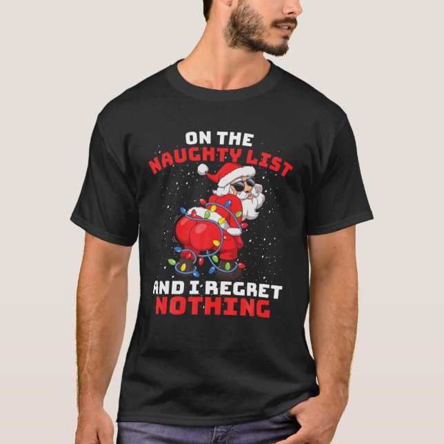 Jag beklagar ingenting i Twerk San T Shirt (Framsida)