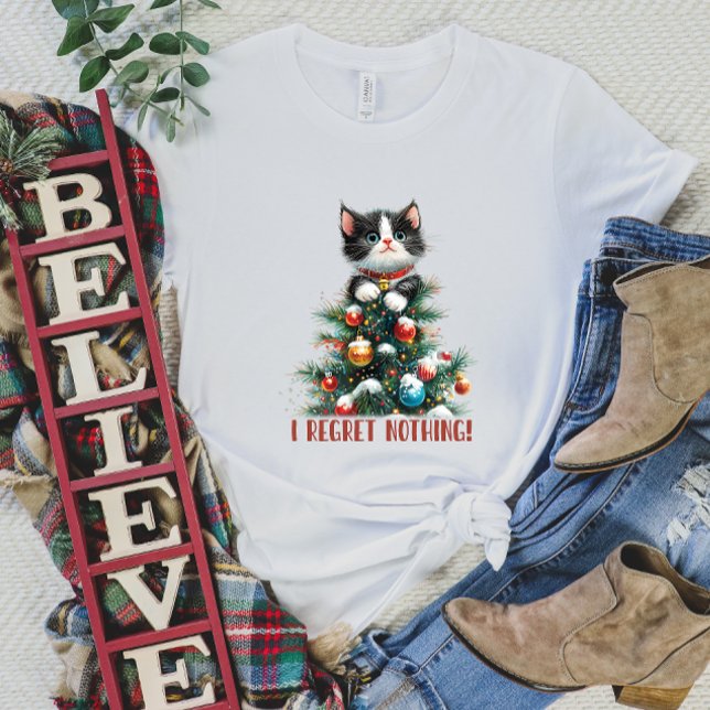 Jag beklagar ingenting julklapp T-Shirt (Skapare uppladdad)