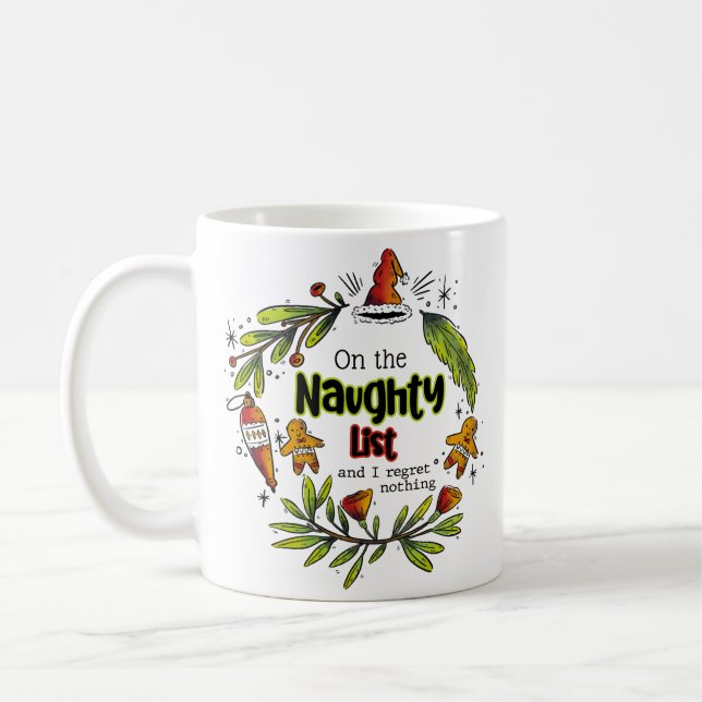 Jag beklagar ingenting. kaffemugg (Vänster)