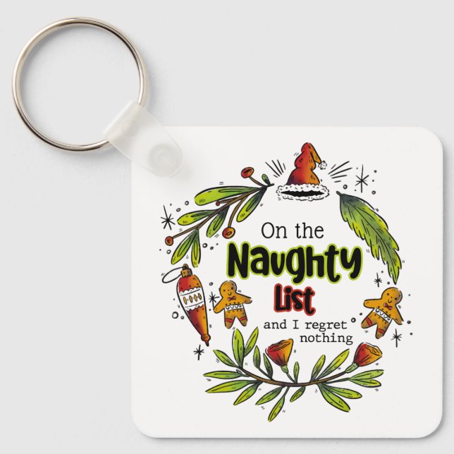 Jag beklagar ingenting. nyckelring (Framsida)