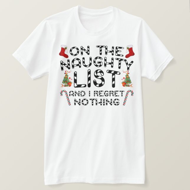Jag beklagar ingenting. t shirt (Design framsida)