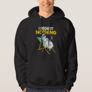 Jag beklagar inget snöbollsangrepp mot Snögubbe Sn Hoodie