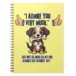 JAG BER DIG MYCKET MYCKET ANTECKNINGSBOK