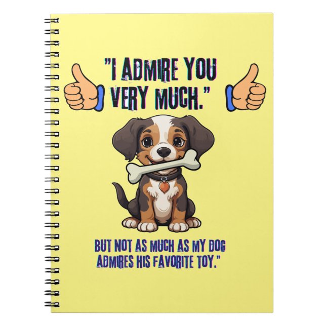 JAG BER DIG MYCKET MYCKET ANTECKNINGSBOK (Framsidan)